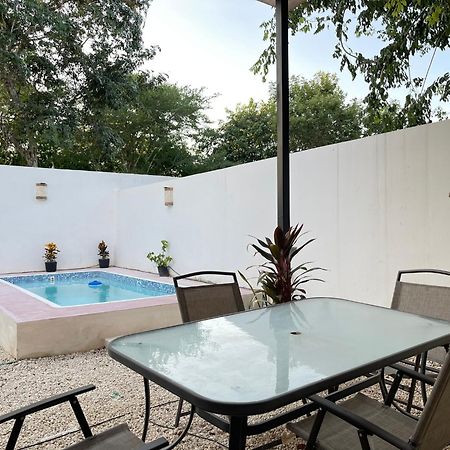 Kaab: Exclusividad Y Confort En Un Oasis Vacacional Con Piscina เมริดา ภายนอก รูปภาพ